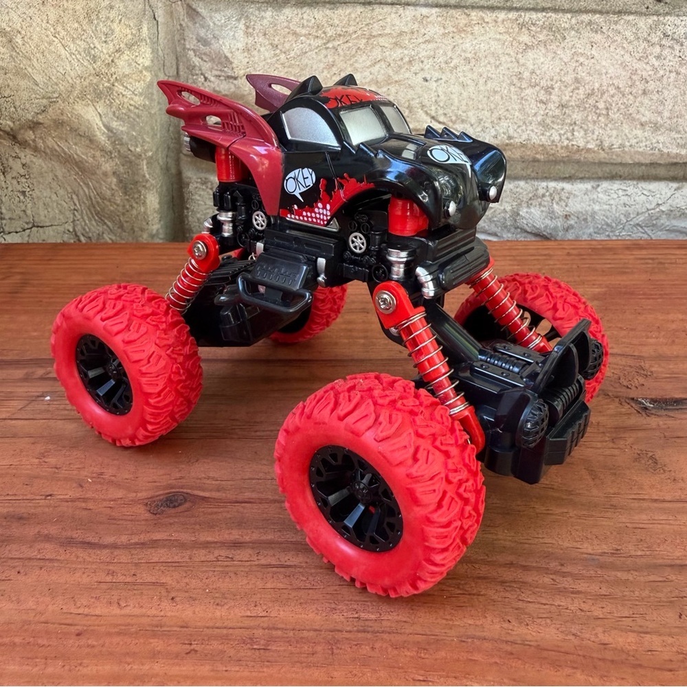 Monster Truck Toy‎ with Red Wheels